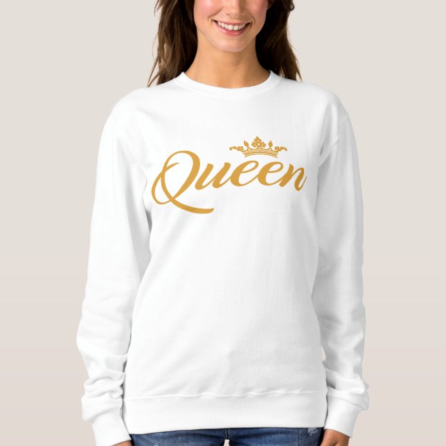 Sweatshirt Chemises royales et royales (Devant)