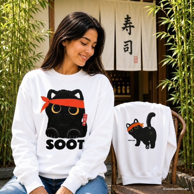 Sweatshirt Chemises SOOT avant/arrière tous les styles (Créateur téléchargé)