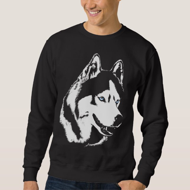 Sweatshirt Chemises unisexes de chien de chemises de chemises (Devant)