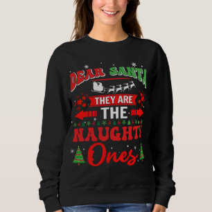 Sweatshirt Cher Père Noël, ce sont les vilains pyjamas