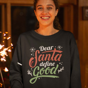 Sweatshirt Cher Père Noël définir le bon