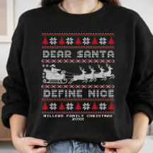 Cher Père Noël Définissez Agréable Noël Personnali