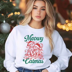 Sweatshirt Cher Père Noël, Définissez Naughty