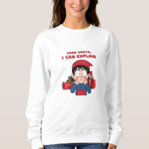 Sweatshirt Cher Père Noël, je peux expliquer le design de Noë
