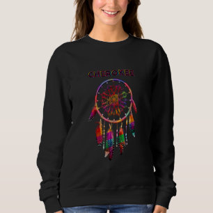 Sweatshirt Cherokee Amérindien Dreamcatc coloré
