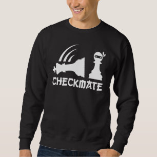 Sweatshirt Chess Ninja Master Checkmate Funny Graphic