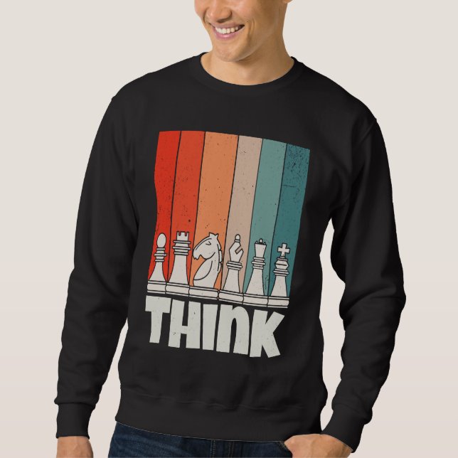 Sweatshirt Chess Themed For Chess Players Men Boys Chess Coac (Devant)