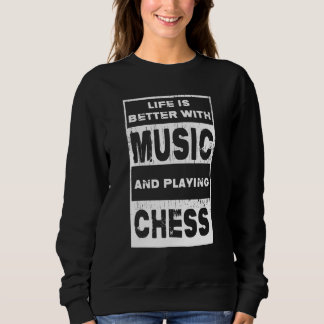Sweatshirt Chess   With Music & Playing Chess
