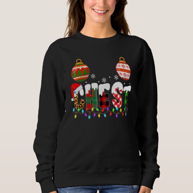 Sweatshirt Chest Nuts Couples Christmas Chestnuts Adult Match (Devant)