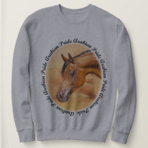 Sweatshirt Cheval arabe Fierté arabe