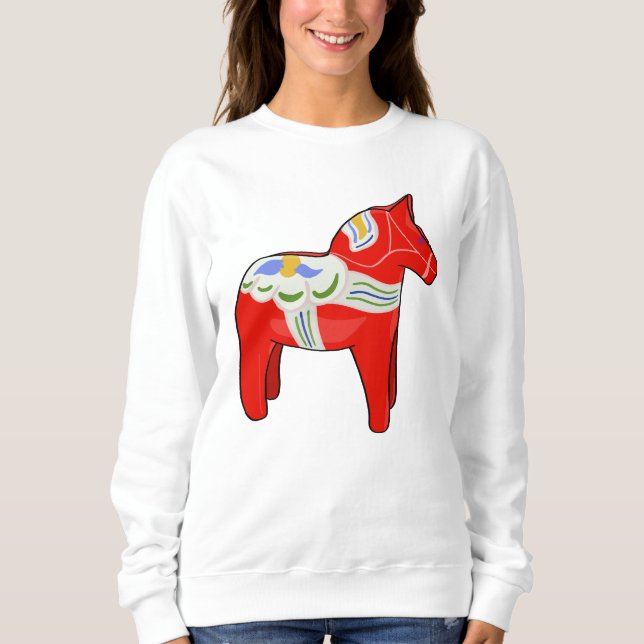Sweatshirt Cheval dalécarlien (Devant)