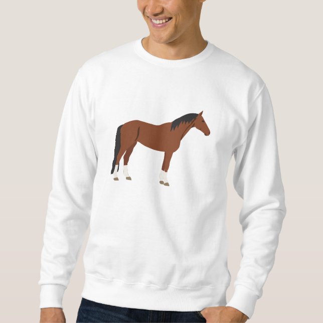 Sweatshirt Cheval Design (Devant)