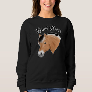 Sweatshirt Cheval Du Fjord Norvégien Pour Chevaux Chevaux Dar