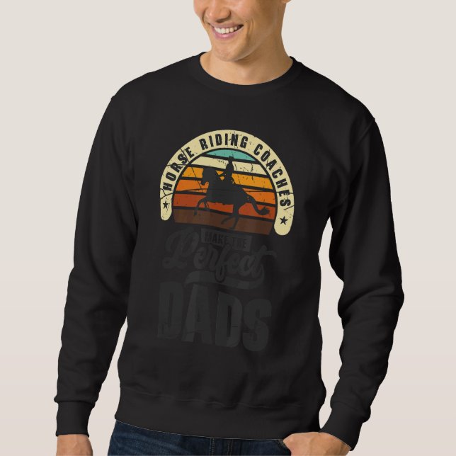 Sweatshirt Cheval Equestre Voûte Vaulter Équitation (Devant)