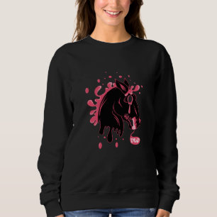 Sweatshirt Cheval foncé