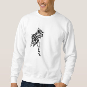 Sweatshirt Cheval Head Horseshoe Équitation Cheval Dit Cadeau