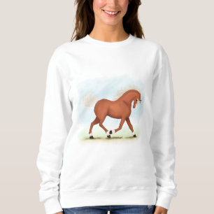 Sweatshirt Cheval Sorrel avec Blaze & Socks