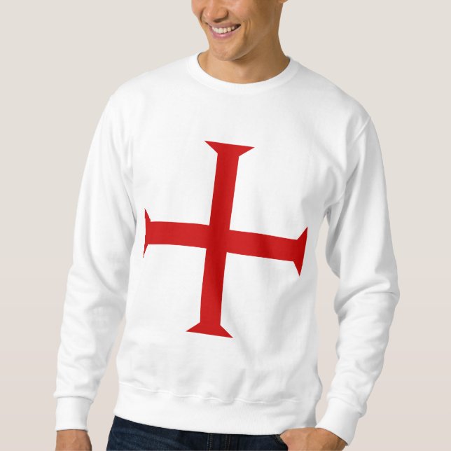 Sweatshirt Chevaliers Templar (Devant)