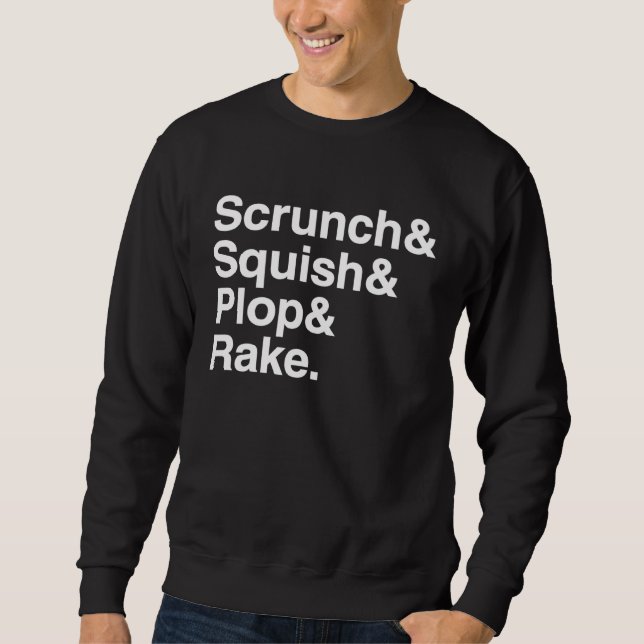 Sweatshirt Cheveux Bouclés Serrement Squish Plop Ondulés Fill (Devant)