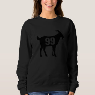 Sweatshirt Chèvre 99 G.O.A.T. Numéro Quatre Vingt Dix Neuf Ch