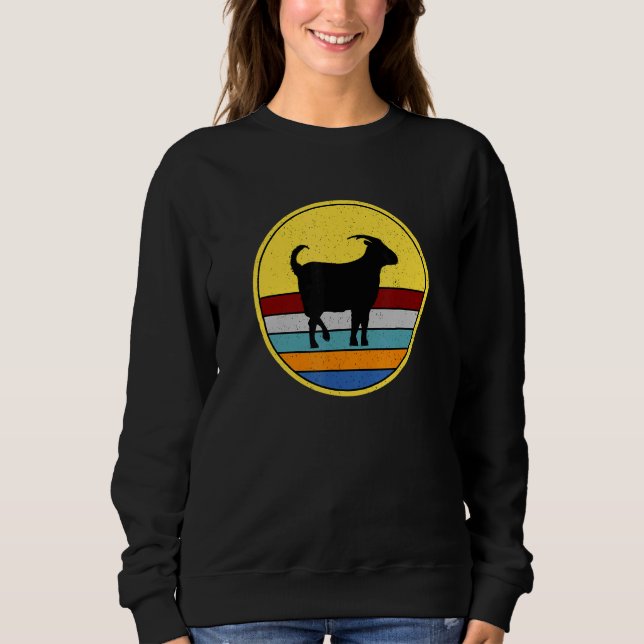 Sweatshirt Chèvre éleveur Halter chèvre (Devant)