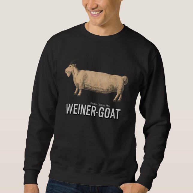 Sweatshirt Chèvre Weiner (Devant)