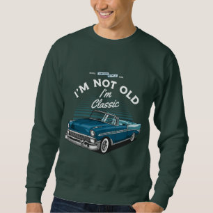SWEATSHIRT CHEVY DE VOITURE CLASSIQUE BEL AIR CONVERTIBLE 195