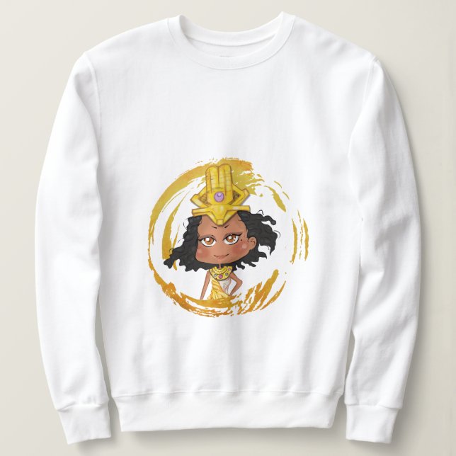 Sweatshirt Chibi Warrior  (Design devant)