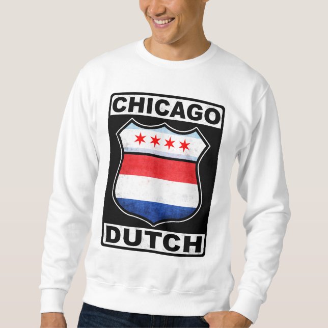 Sweatshirt Chicago Hollandais - Bouclier américain (Devant)