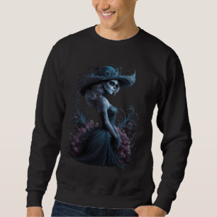 Sweatshirt Chicano Chicana La Raza Barrio Tatouage Art Décès