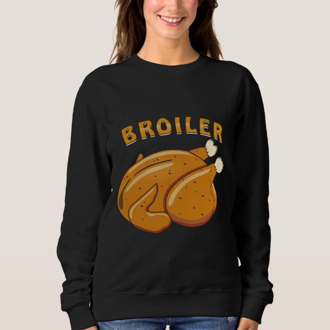 SWEATSHIRT CHICKEN CHICKEN BROILER   (Devant)