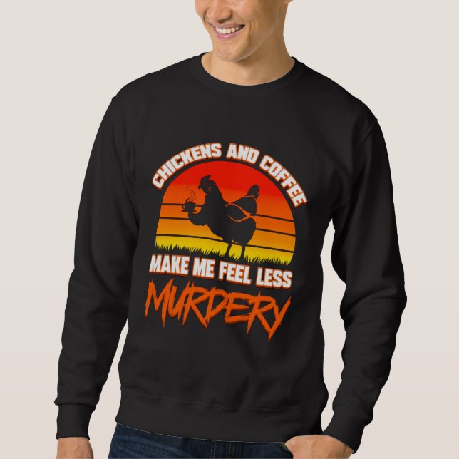 Sweatshirt Chicken farmer  for farm poultry chicken breeder (Devant)