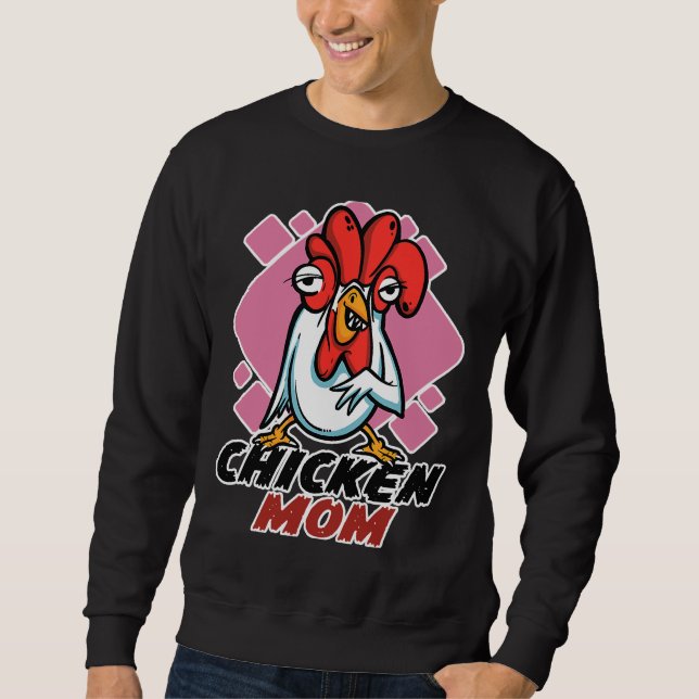 Sweatshirt Chicken Farmer Maman Chicken Farmers (Devant)