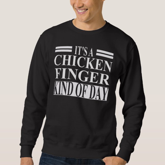 Sweatshirt Chicken Finger Apparel Best  Fingers  Design (Devant)