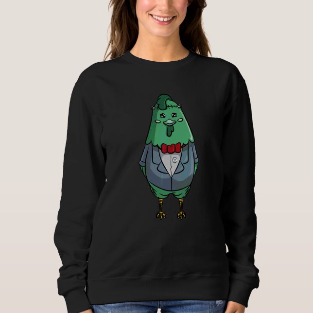 Sweatshirt Chicken Frankenstein Costume Pour Halloween Monste (Devant)