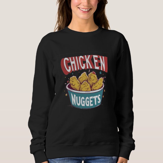 Sweatshirt Chicken Nuggets Costume pour garçons et filles (Devant)