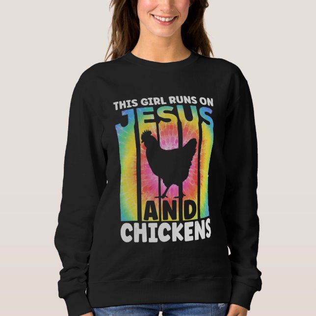 Sweatshirt Chicken Outfit for Chicken Hen Lovers Apparel Wome (Devant)