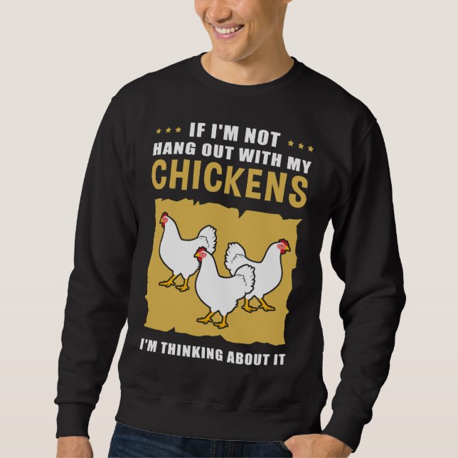 Sweatshirt Chicken Owner Ha (Devant)