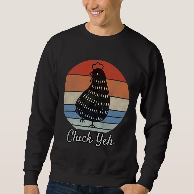 Sweatshirt Chicken Superb Chicken Egg   (Devant)