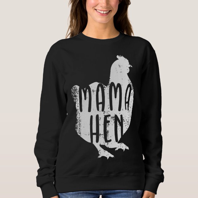 Sweatshirt Chicken Themed Chicken Owners   (Devant)