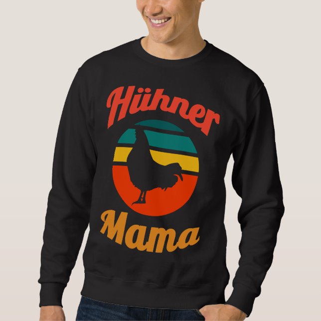 Sweatshirt Chickens mom   (Devant)