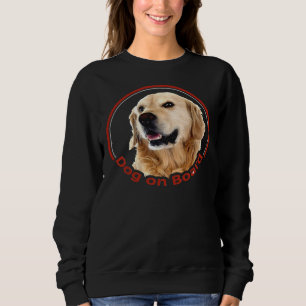 Sweatshirt Chien à bord Golden Retriever mignon Golden Retrie