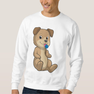Sweatshirt Chien avec sucettes sucette
