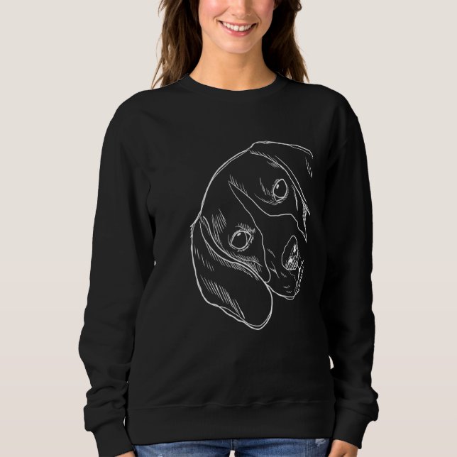 Sweatshirt Chien Beagle (Devant)