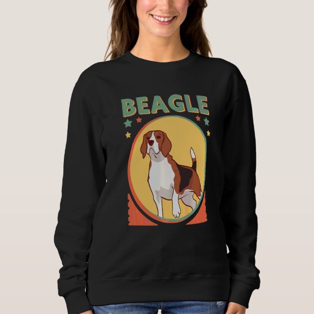 Sweatshirt Chien Beagle Propriétaire de Chien Beagle (Devant)