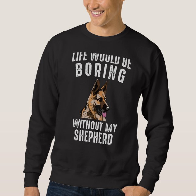 Sweatshirt Chien berger allemand (Devant)