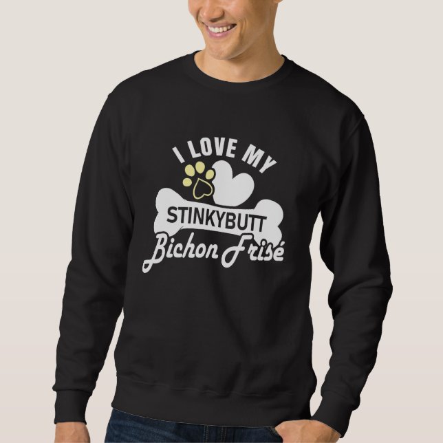 Sweatshirt Chien Bichon Frise Bichon Frise (Devant)