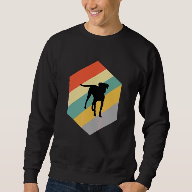 Sweatshirt Chien Black Mouth Cur (Devant)