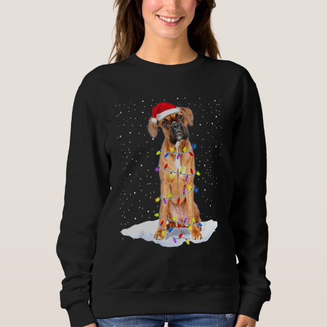 Sweatshirt Chien Boxer (Devant)