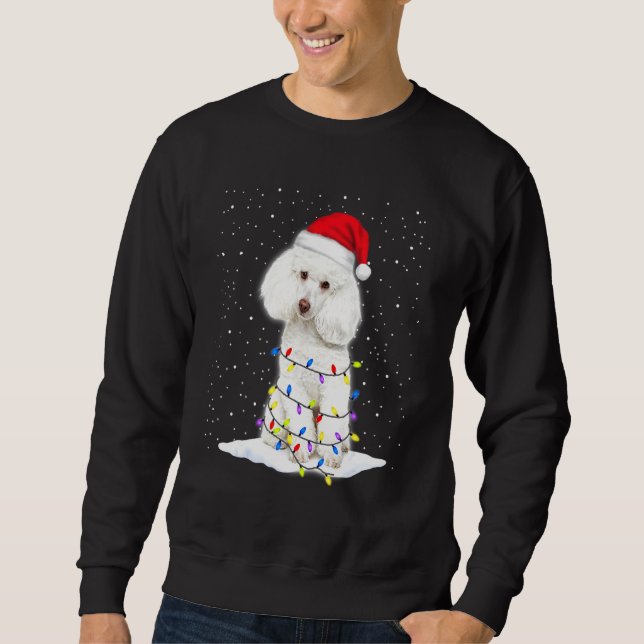 Sweatshirt Chien Caniche 2 (Devant)